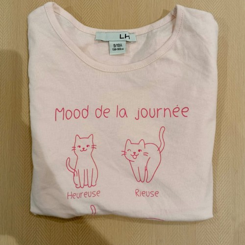 Girls Full Slip T- shirt