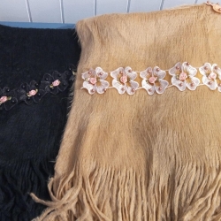 Womens Peach Shawls 2